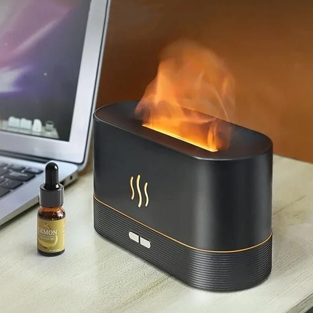 Aroma difuzor s efektom plamena